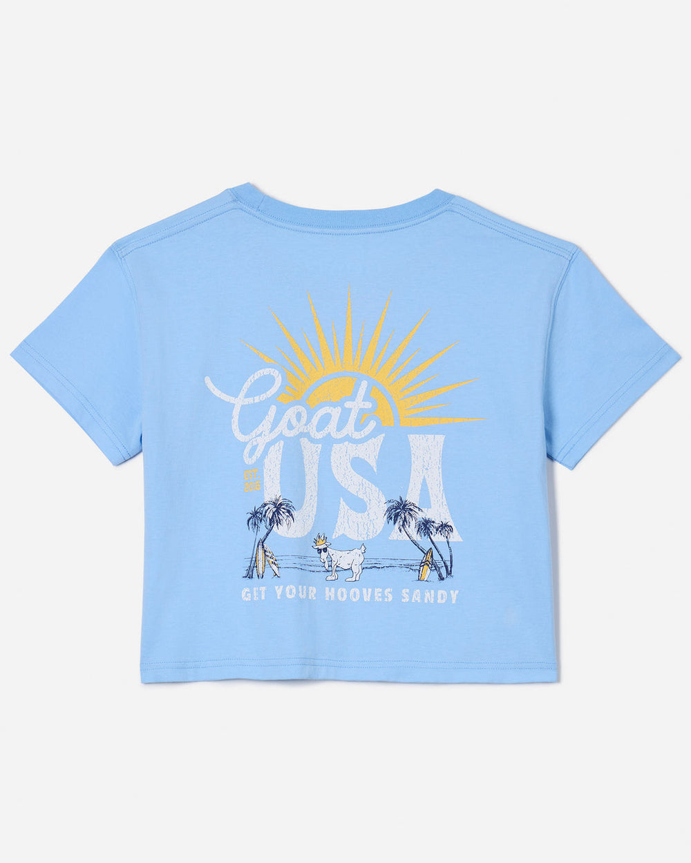 GOAT USA CROP TEE