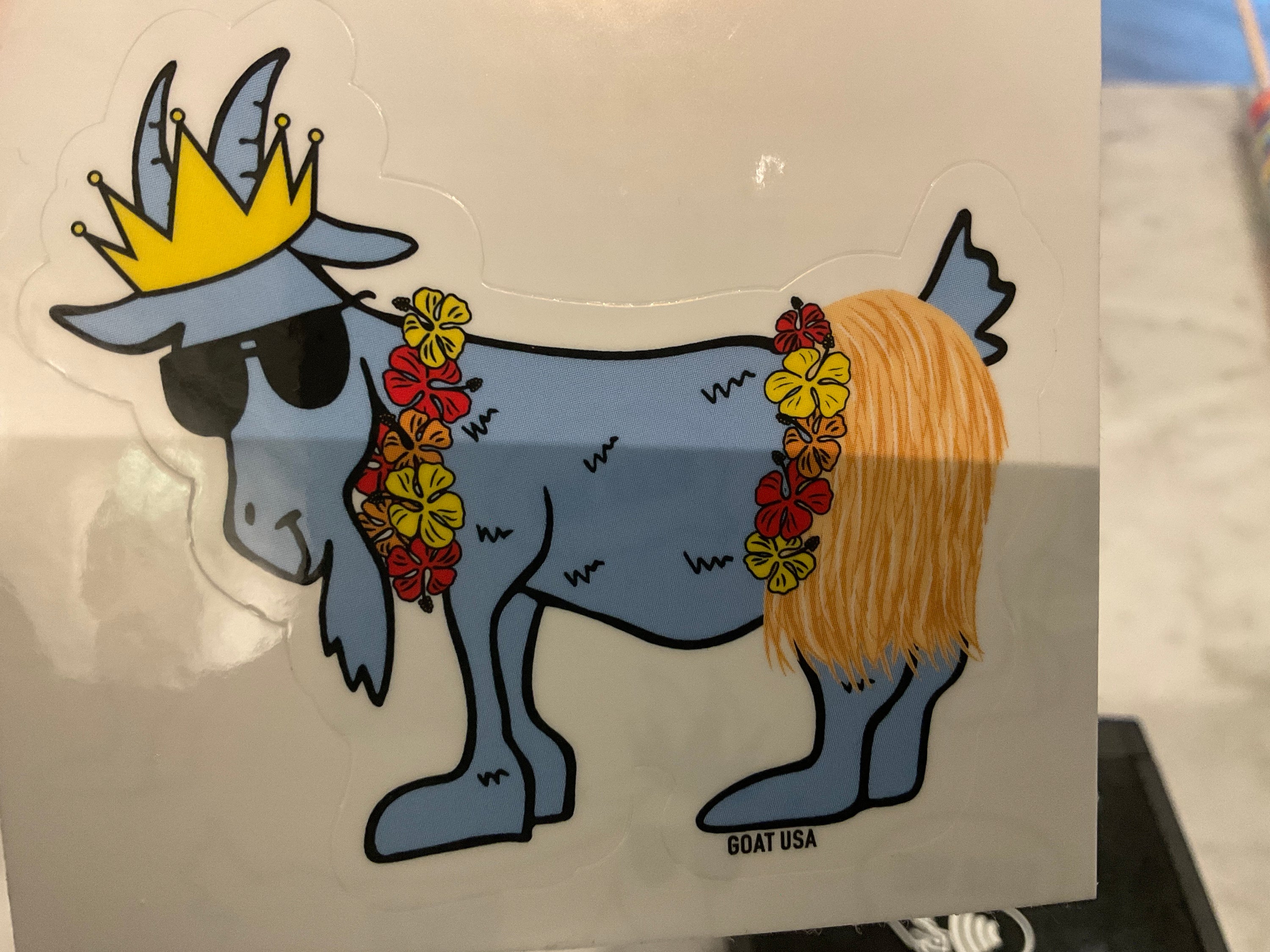GOAT USA Stickers