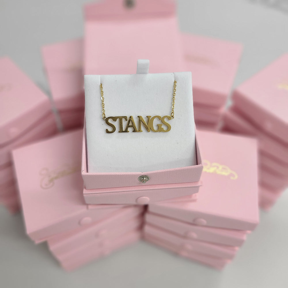 Stangs Nameplate Necklace