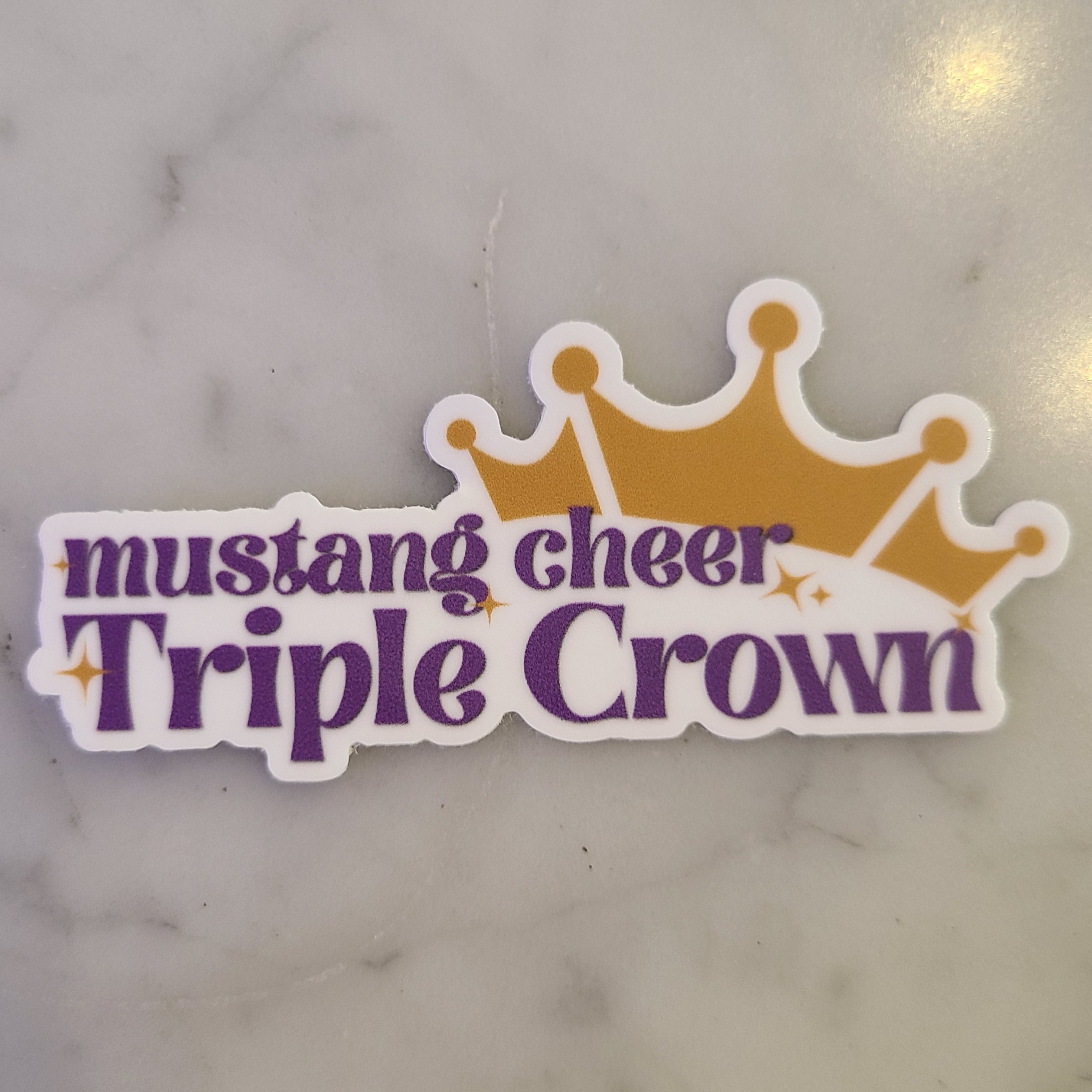Triple Crown Decal