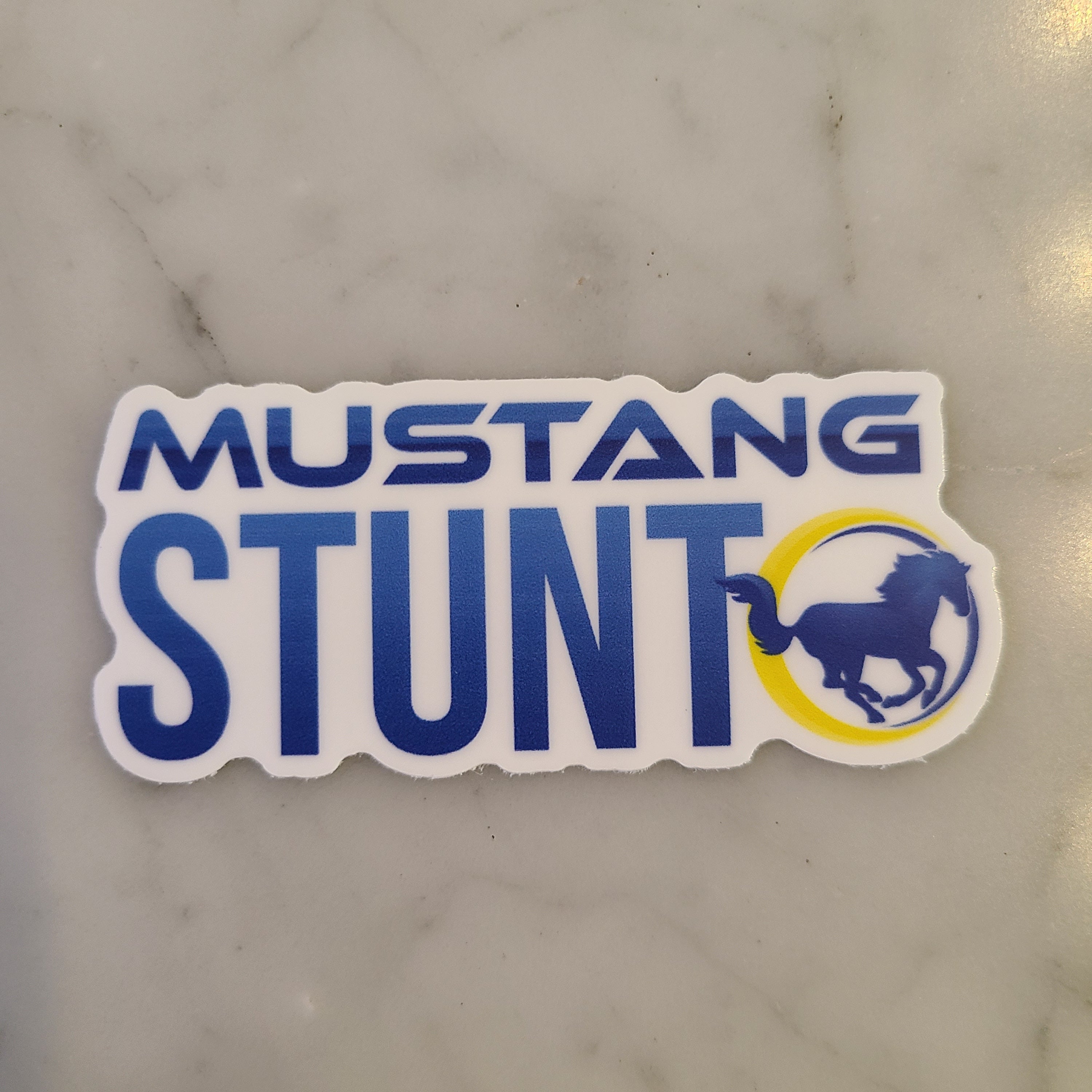 Mustang Stunt Decal