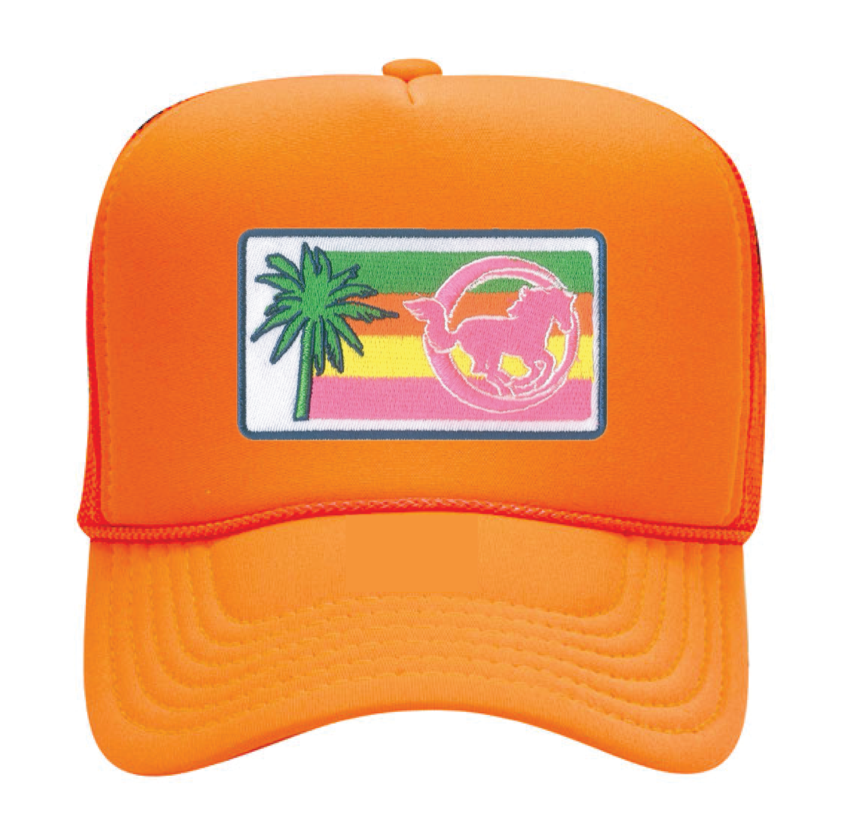 Palm Tree Trucker Cap