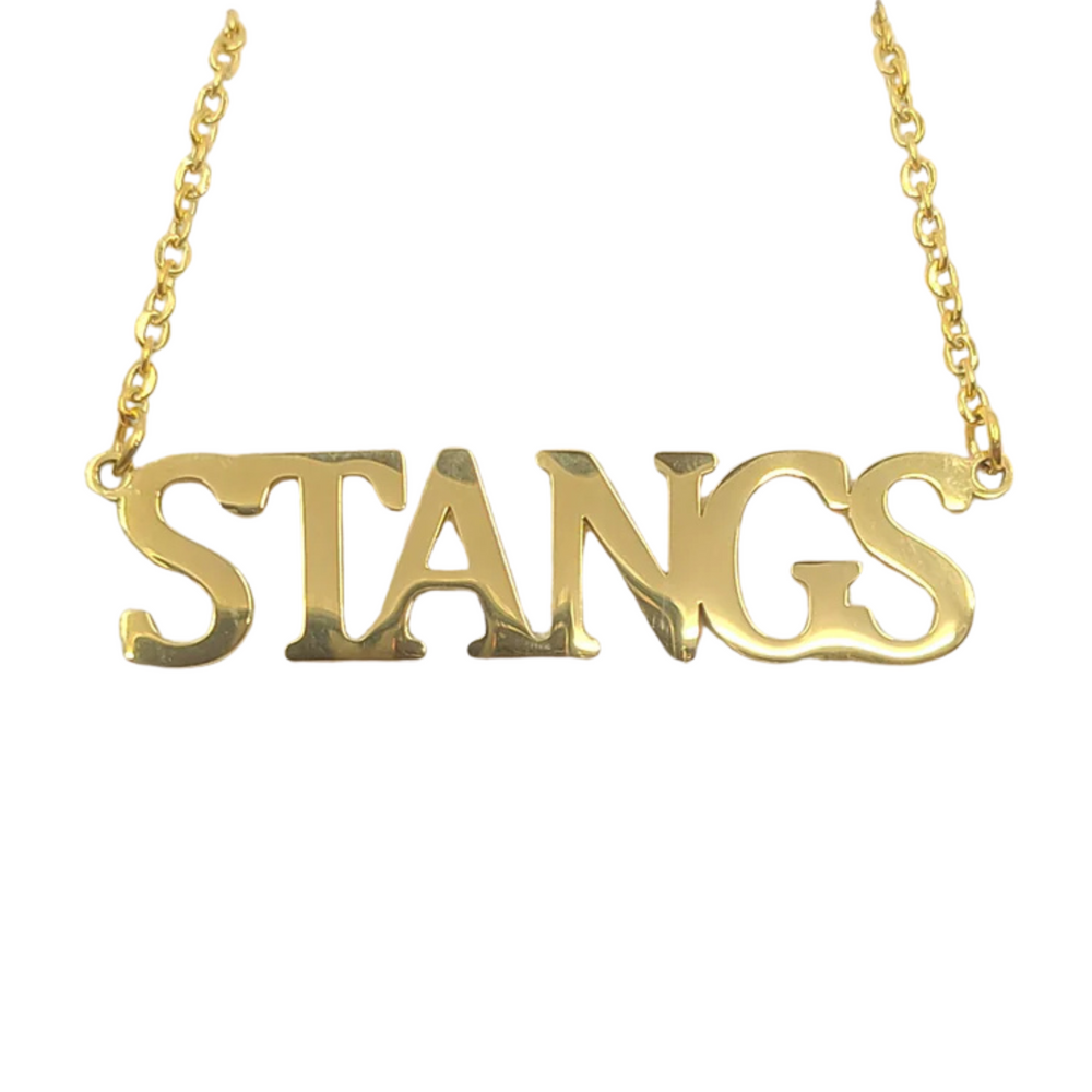 Stangs Nameplate Necklace