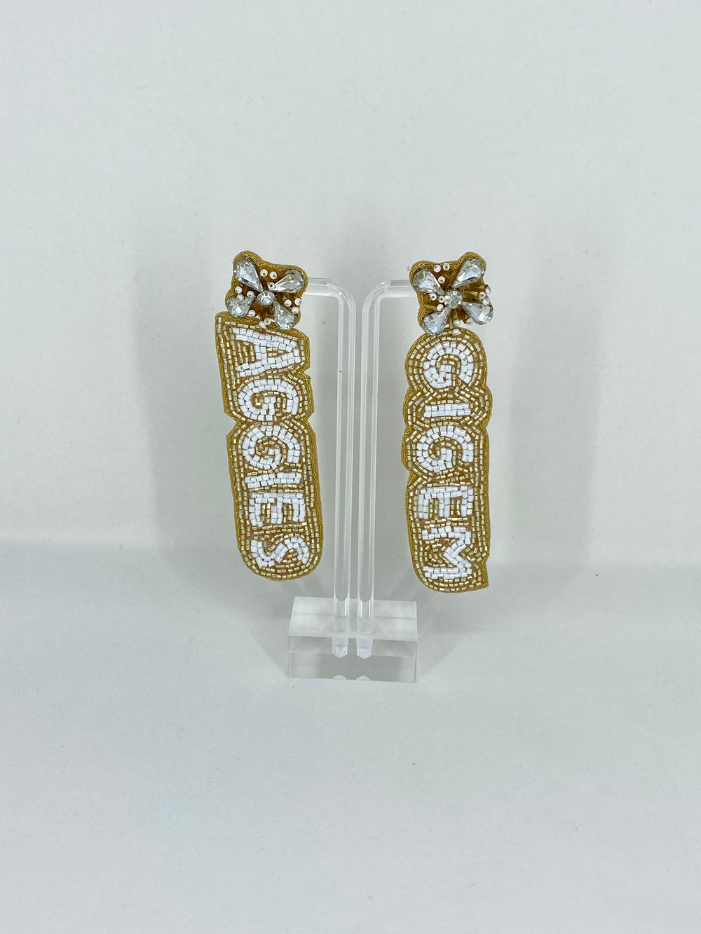 Gig Em Gold Earrings