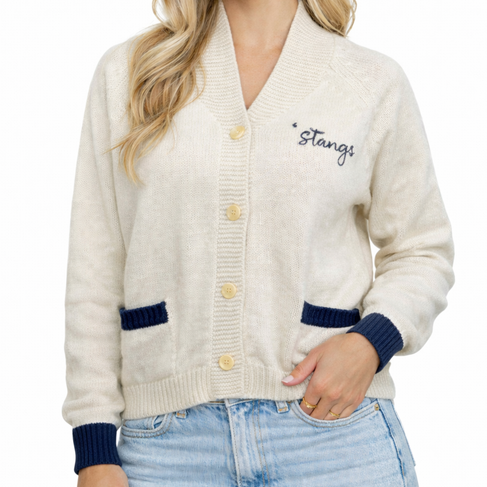 'Stangs Varsity Cardigan