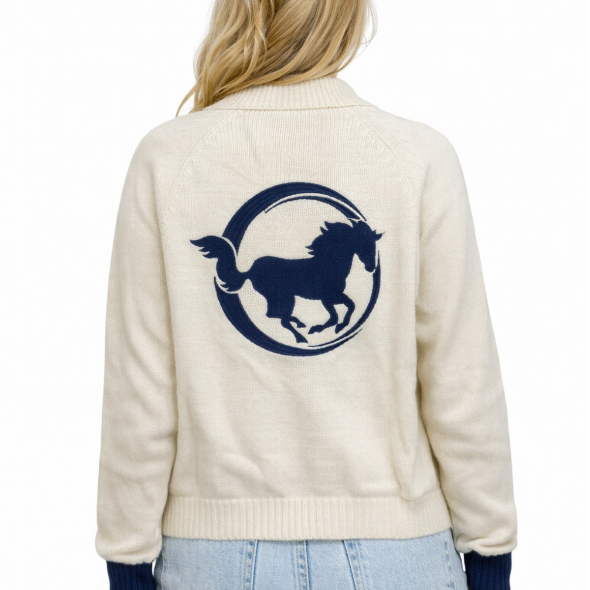 'Stangs Varsity Cardigan