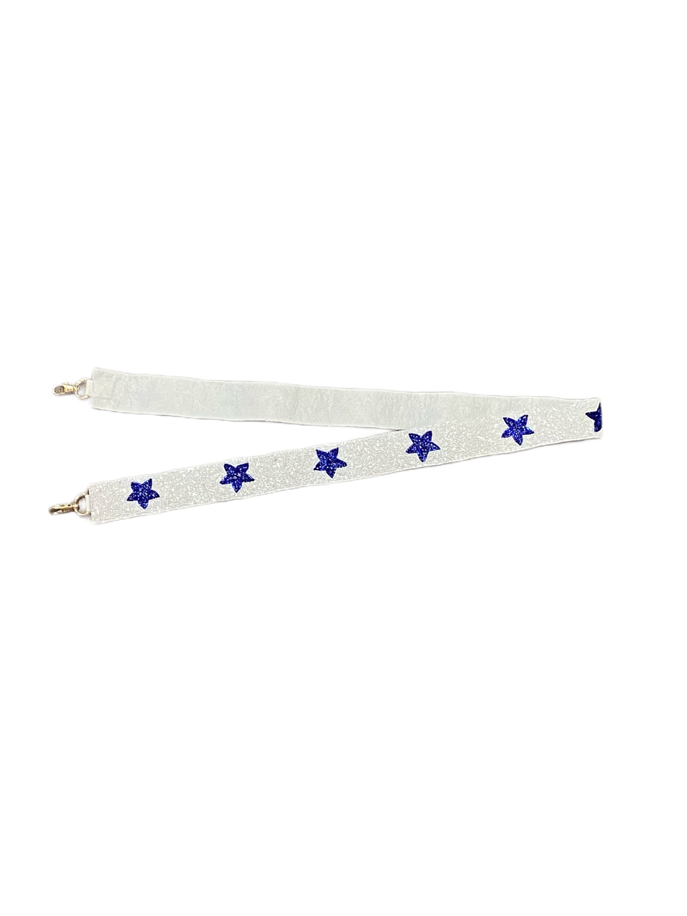 White/Blue Star Strap