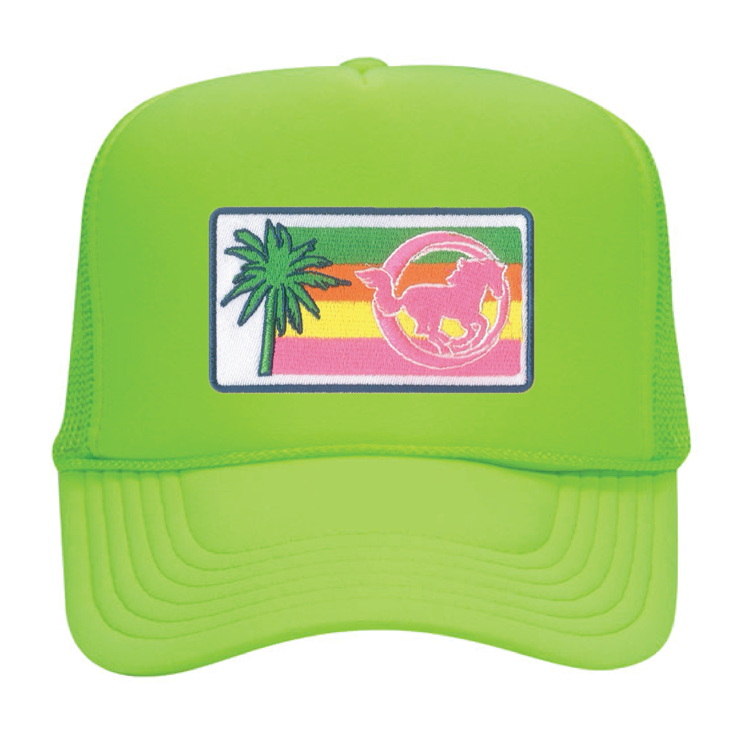 Palm Tree Trucker Cap