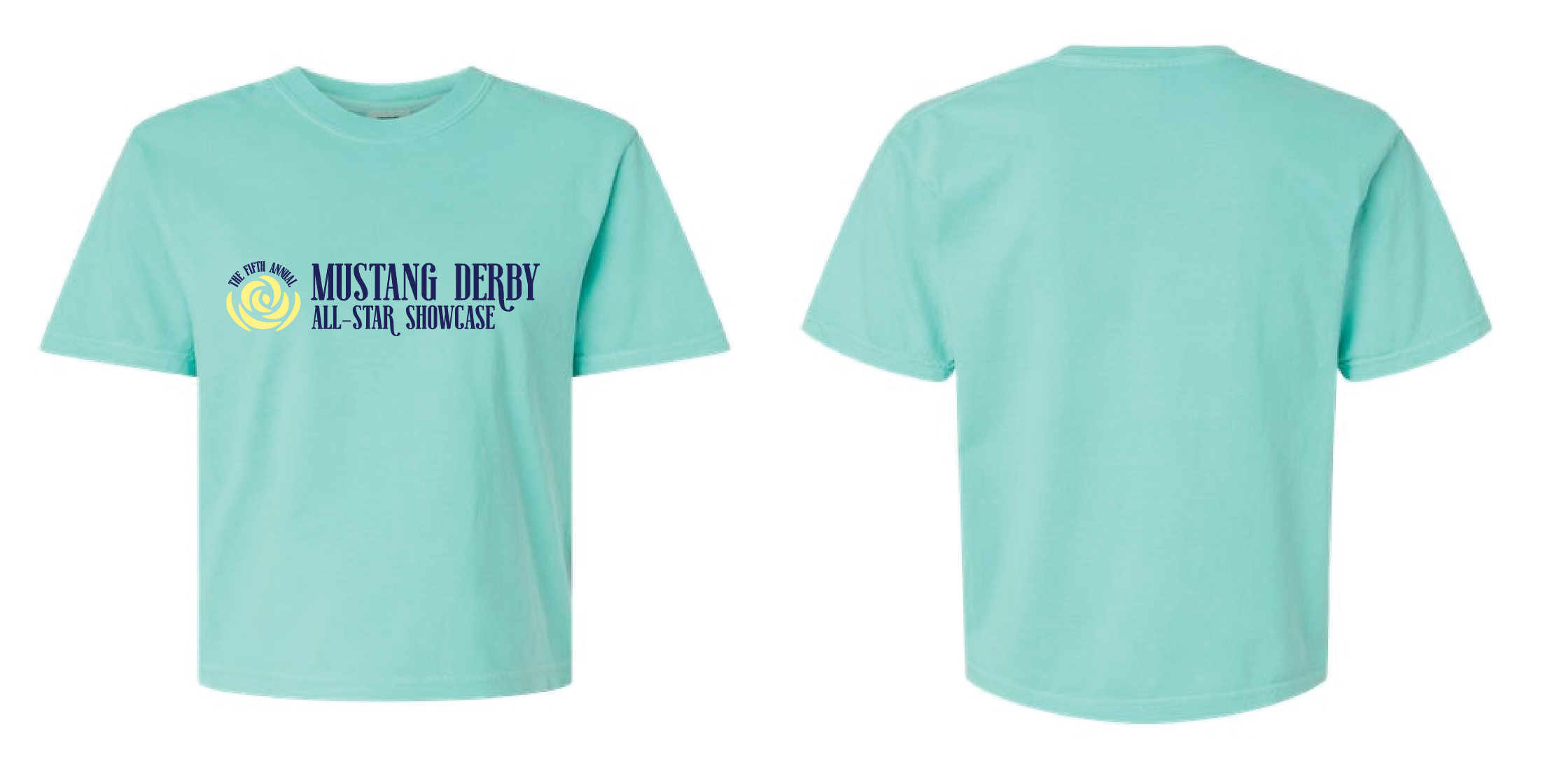 The Fifth Annual Mustang Derby Commemorative Tee - Comfort Colors
