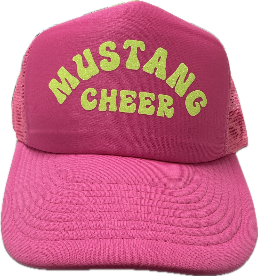 Retro Glitter Trucker Hat
