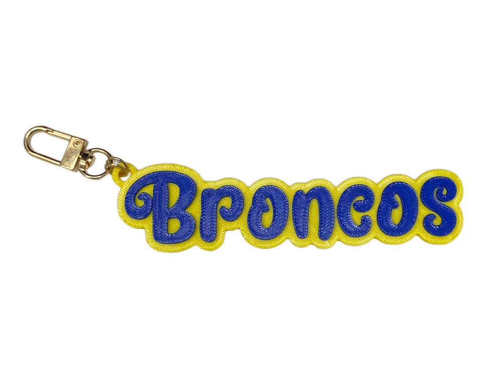 BRONCOS BAG TAG