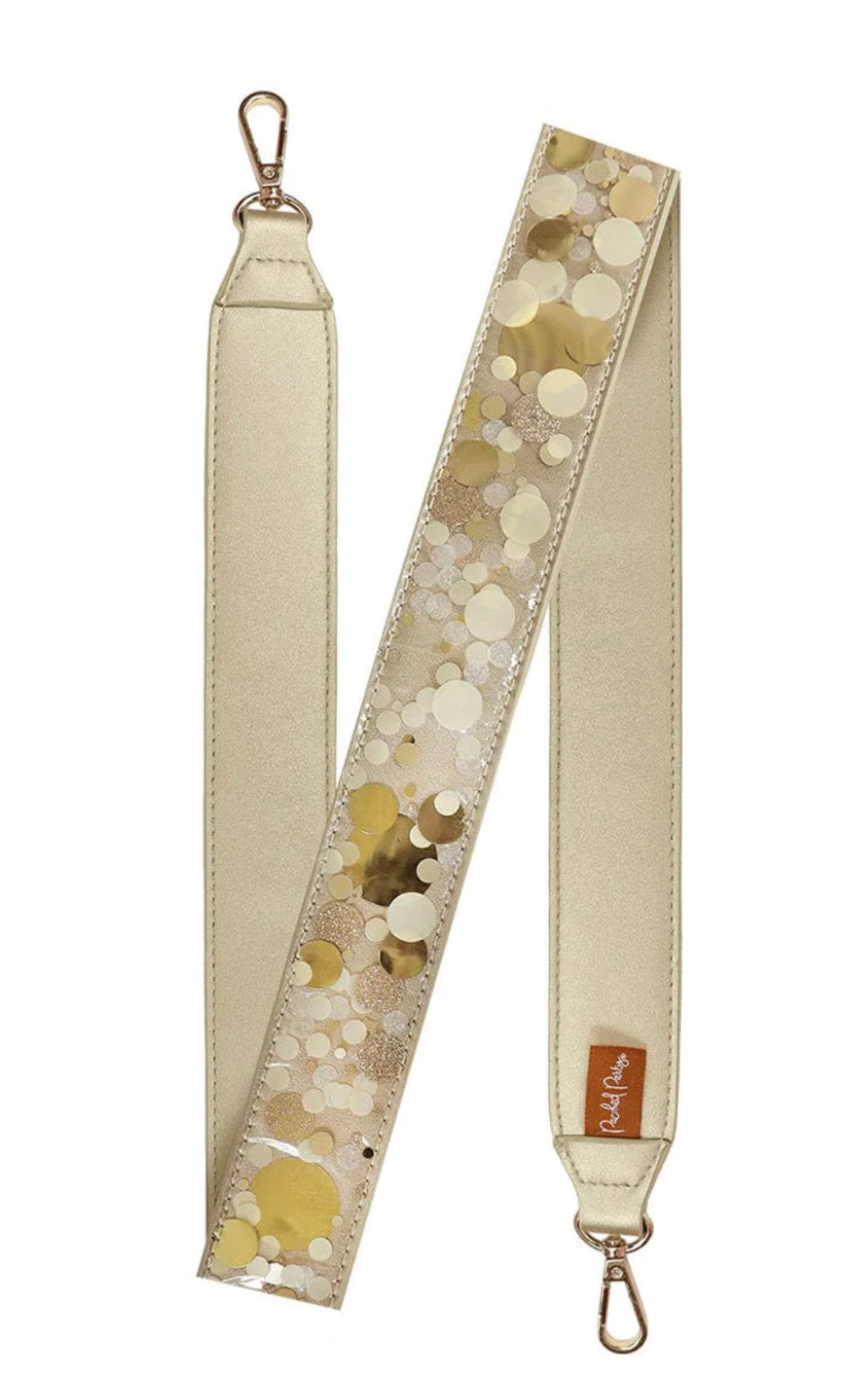 Gold Confetti Purse Strap