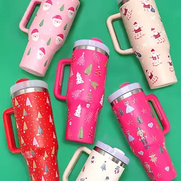 40oz Stainless Steel Tumbler - Holiday Variety