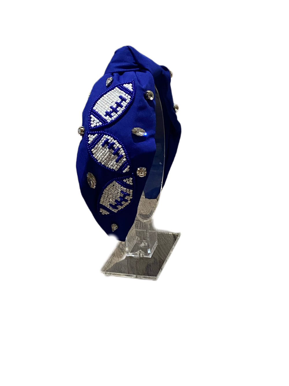 Blue Football Headband