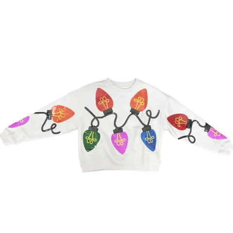 Youth "Bright Lights" Christmas Sweatshirt