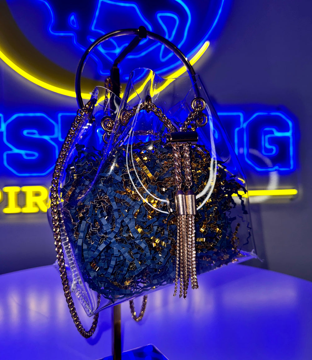 Stadium Bucket Bag w/Tassle
