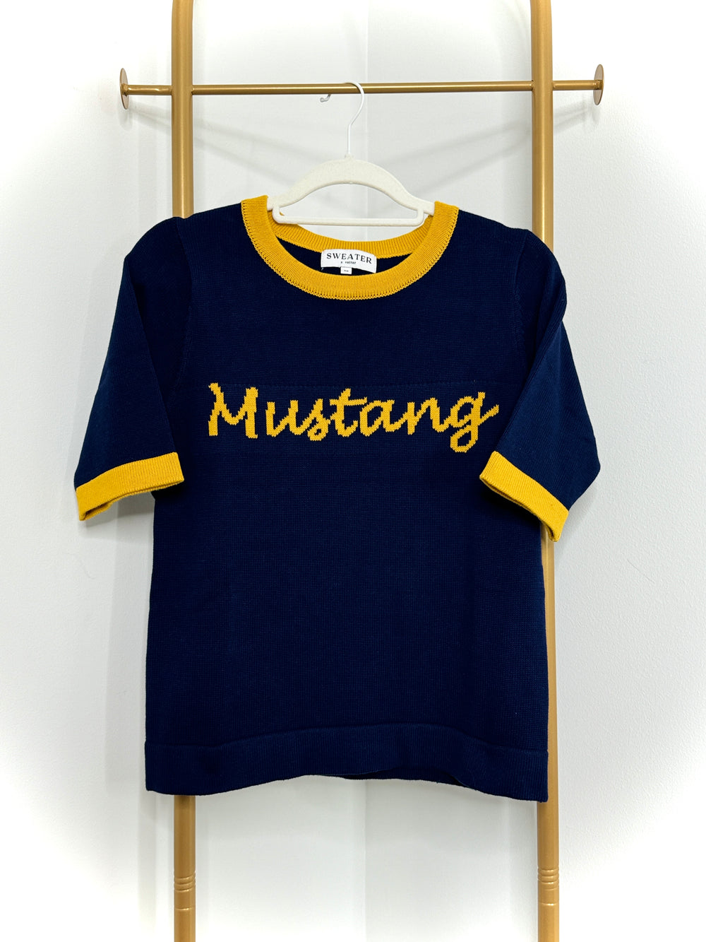 Mustang Retro Varsity Sweater - Sweater x Vetter