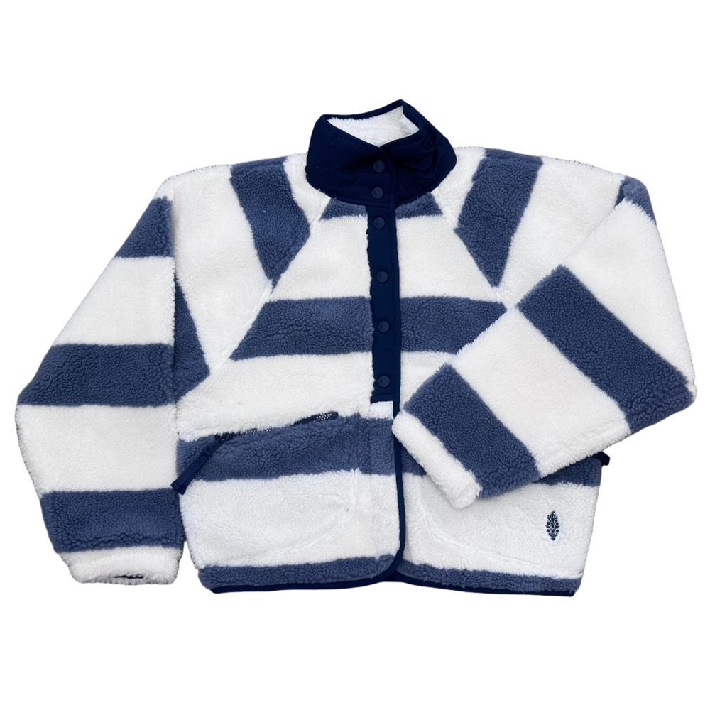 FP Movement Rocky Ridge in Rugby Stripes Ivory