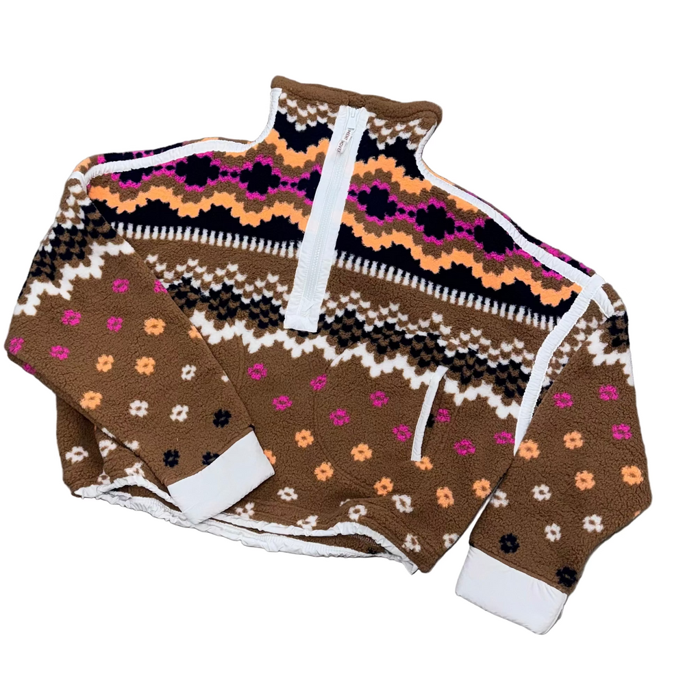 FP Movement Printed Mountain High 1/2 in Isle Knit Twig Combo