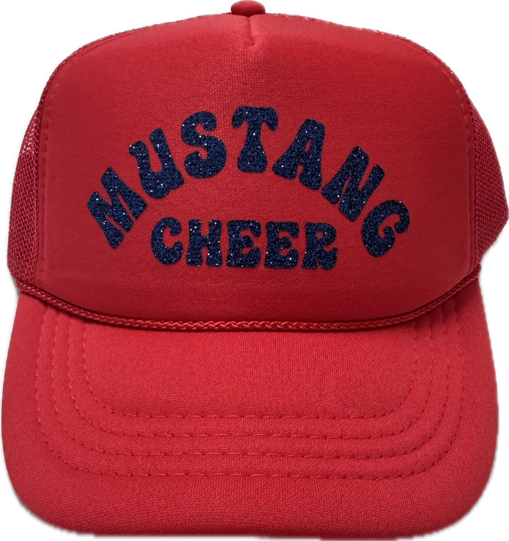Retro Glitter Trucker Hat