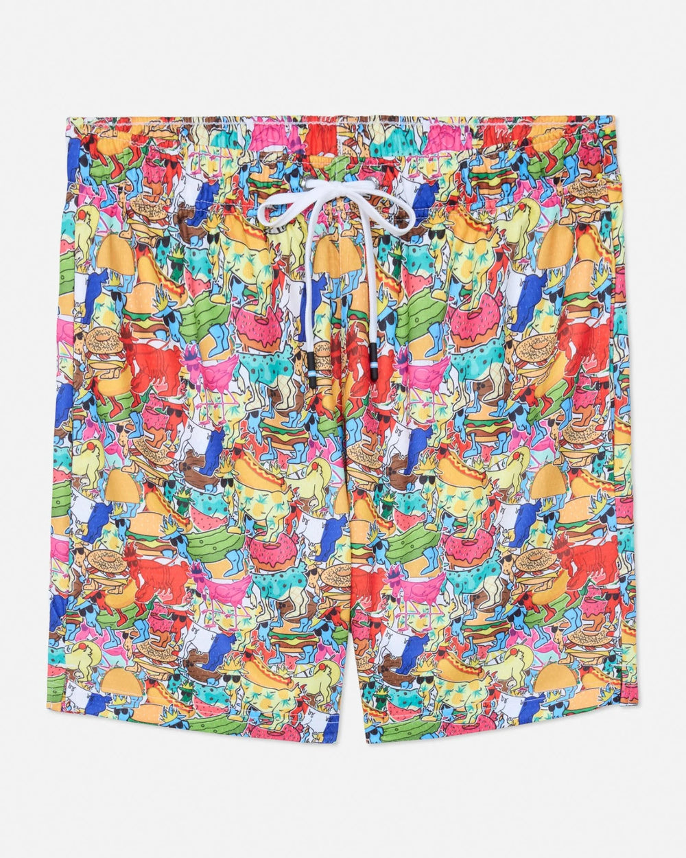 GOAT USA - Kids' Sticker AOP Mesh Shorts