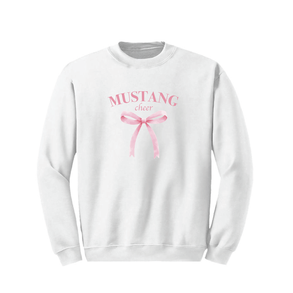 Mustang Cheer Sweetheart Sweatshirt