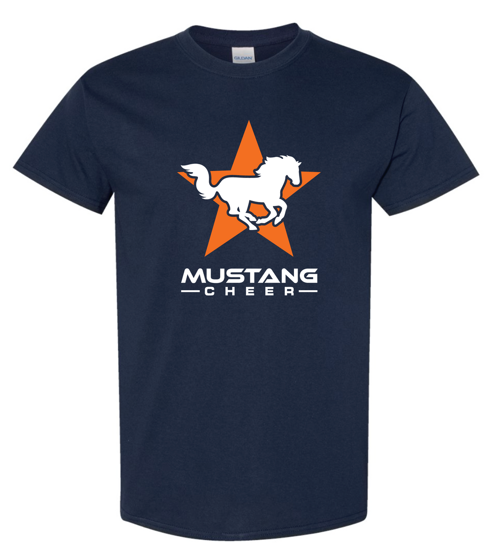 Mustang Cheer Houston Star Tee
