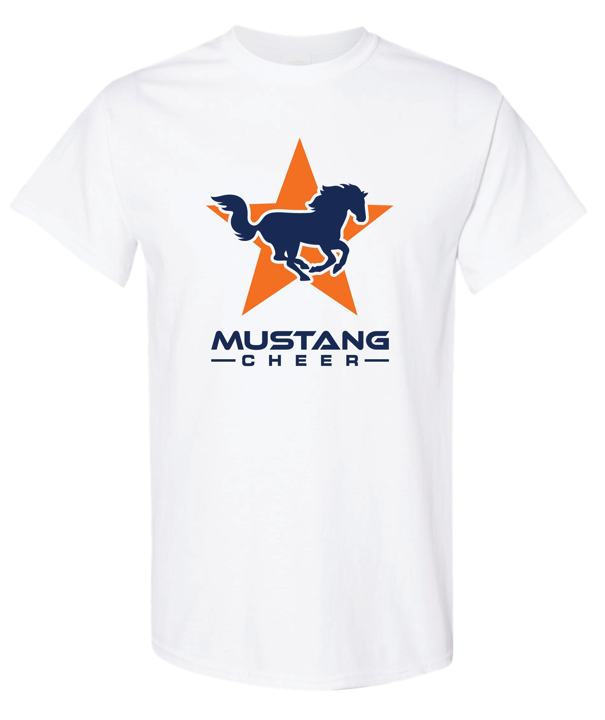Mustang Cheer Houston Star Tee