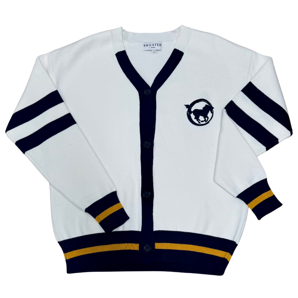 Mustang Cheer Classic Cardigan - Sweater x Vetter