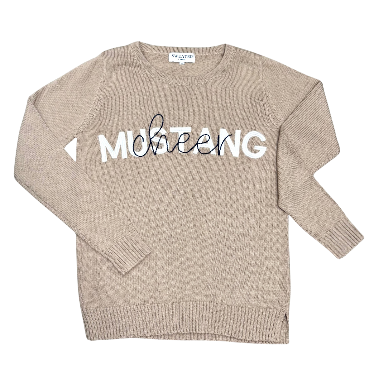 Mustang Cheer Classic Crew Knit - Sweater x Vetter