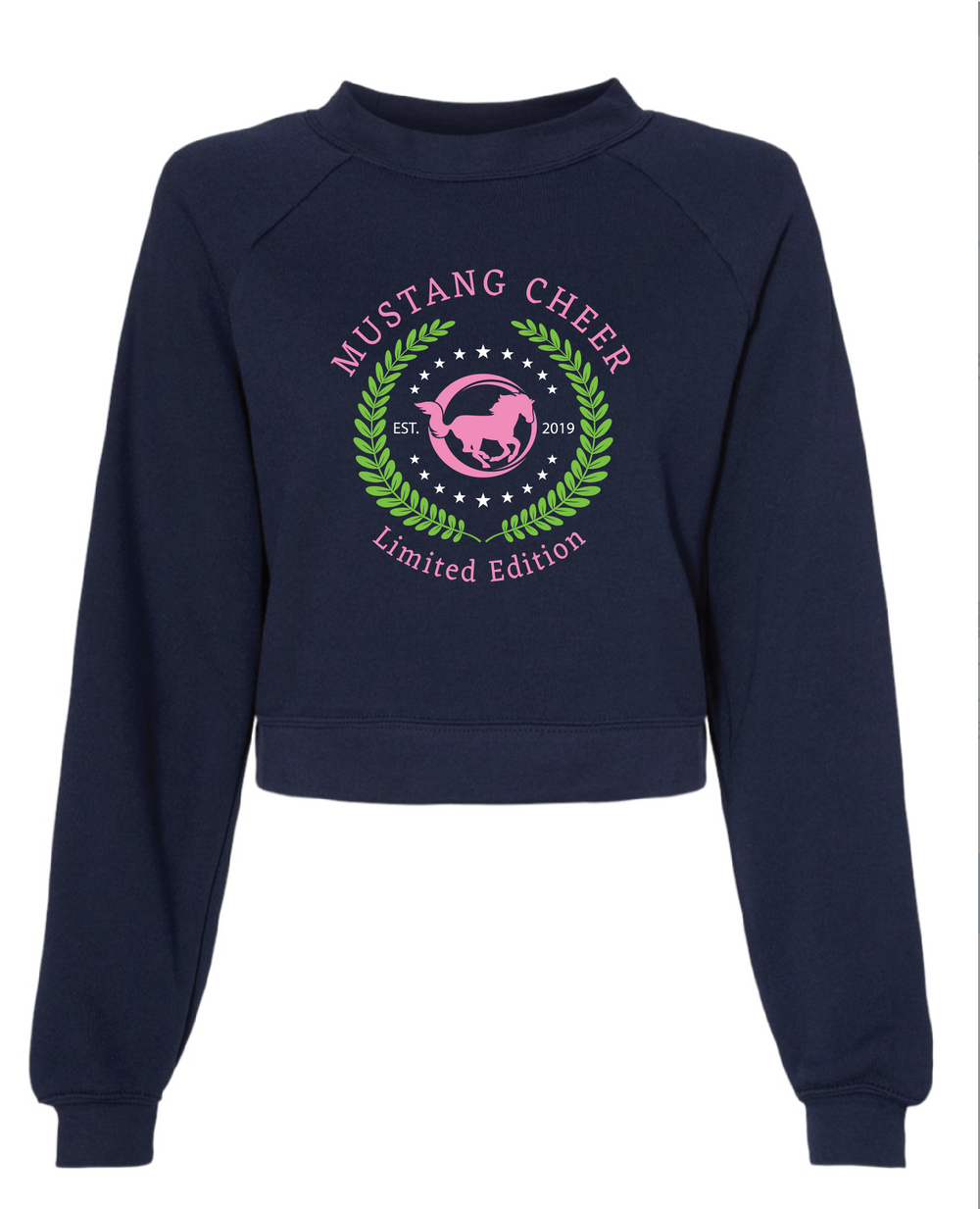 Limited Edition Preppy Cropped Sweatshirt