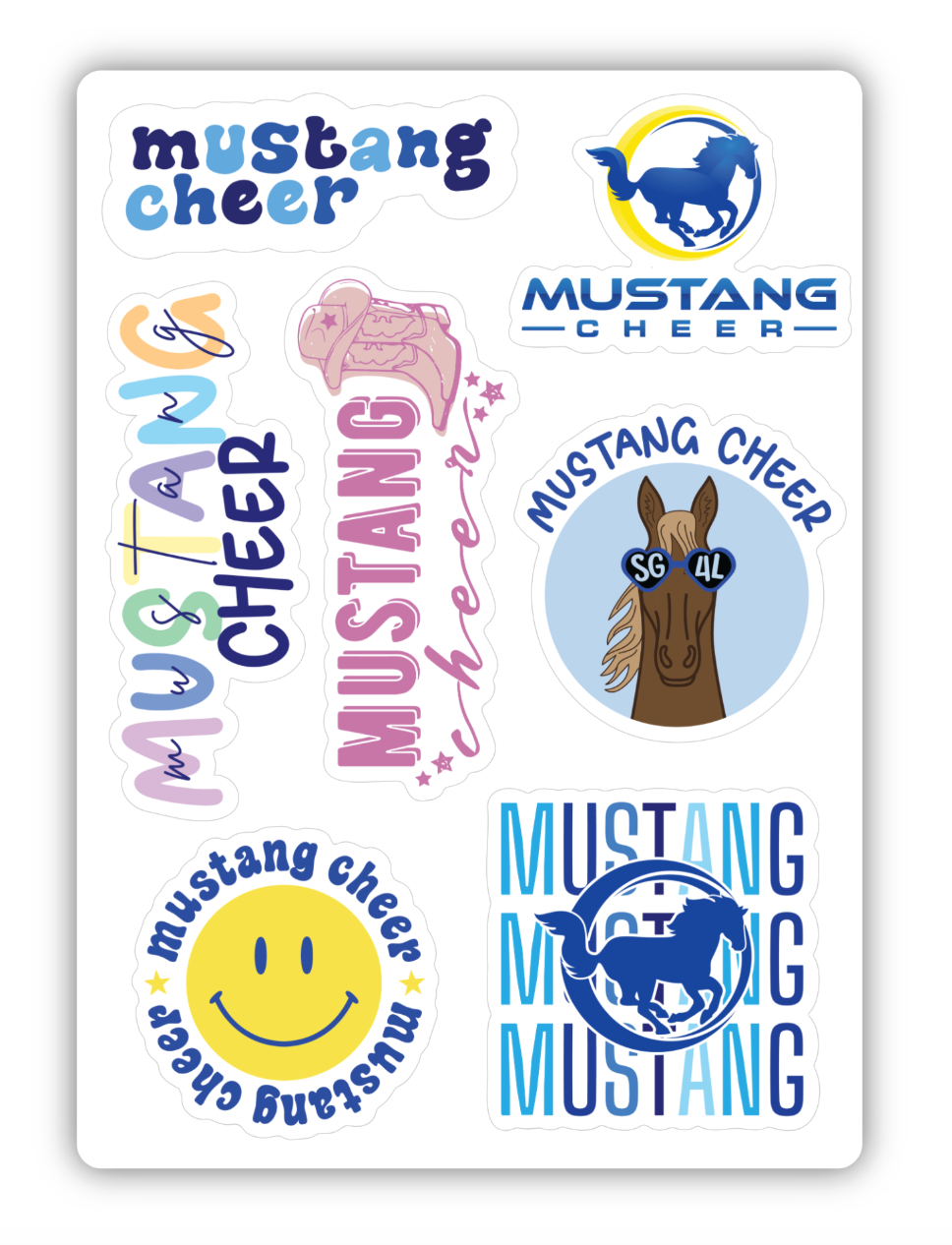 'Stang Gang Sticker Sheet