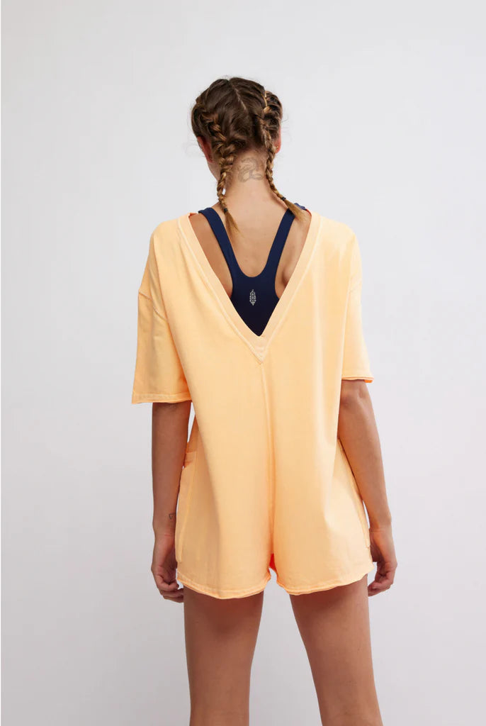 Free People Hot Shot Tee Romper