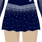 Nationals Uniform Skirt - Mini/Youth Flutter (Required)