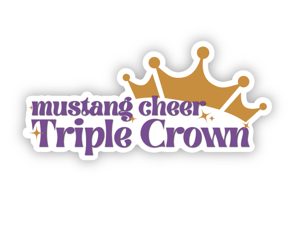Triple Crown Decal