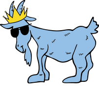 GOAT USA Stickers