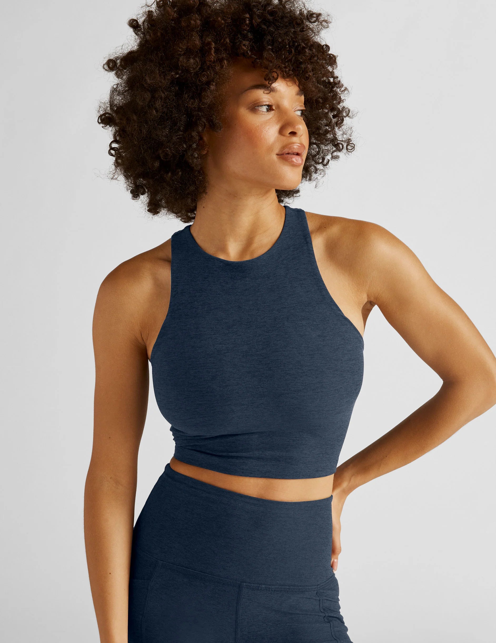Beyond Yoga Refocus Cropped Tank