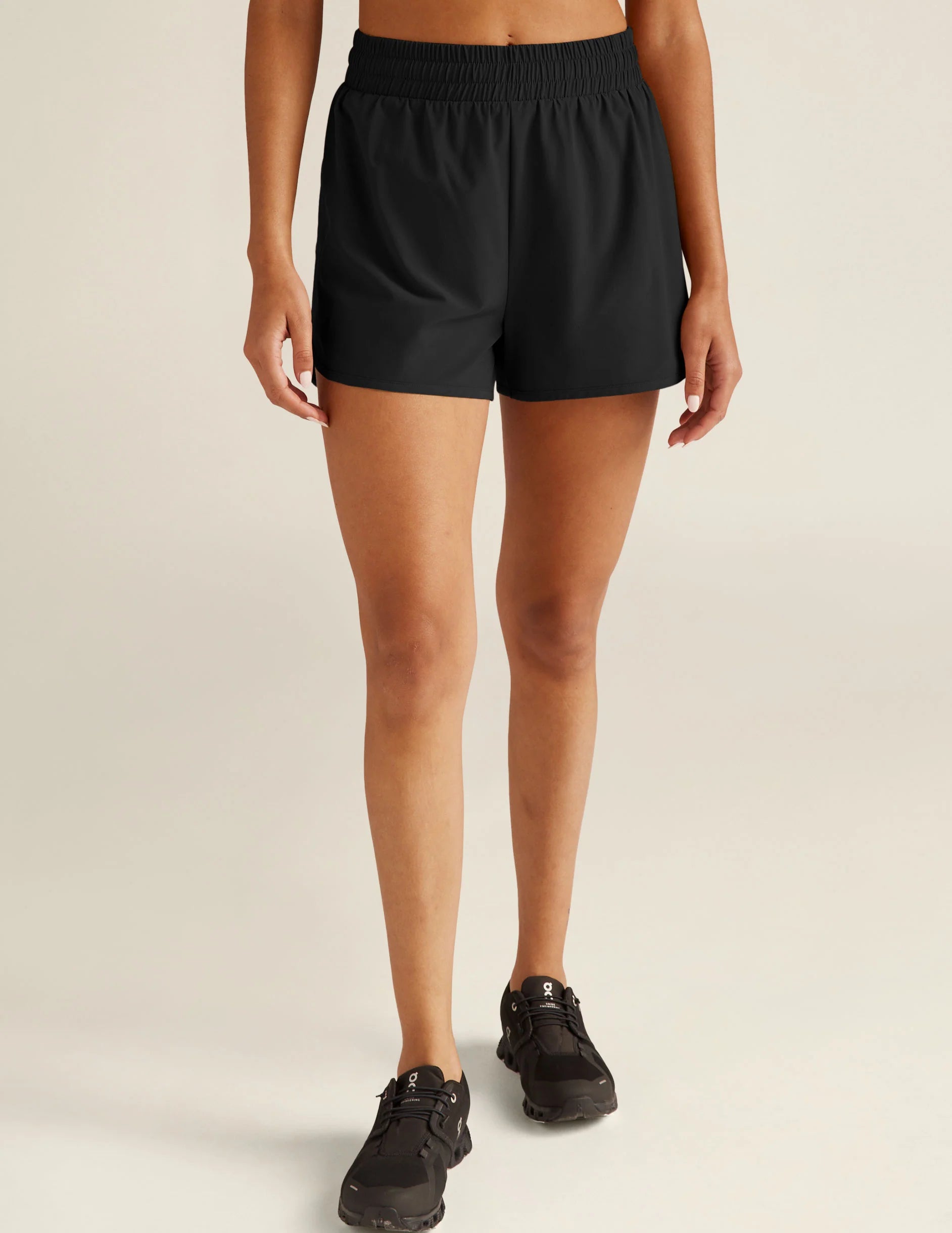Beyond Yoga In Stride Lined Short