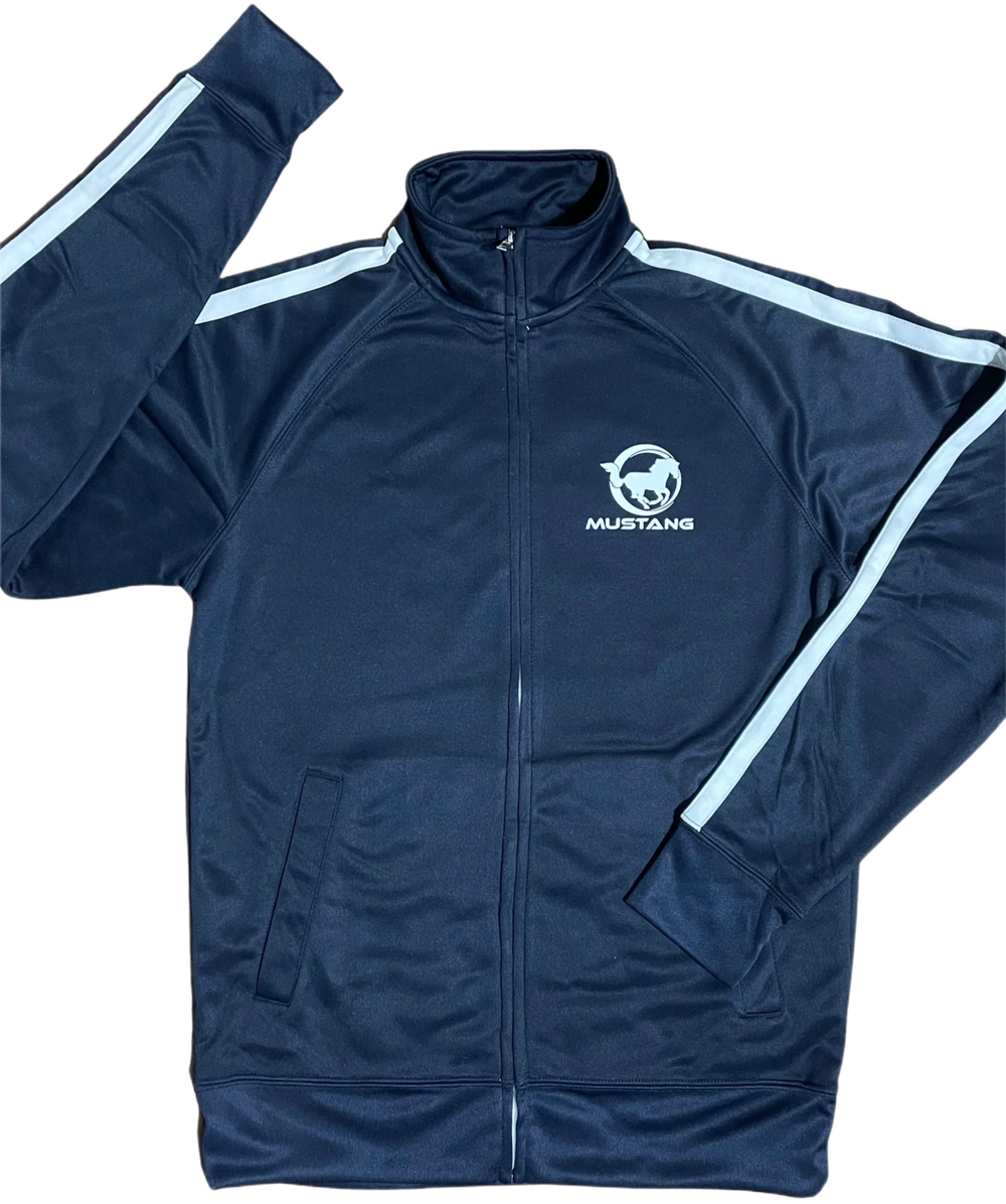 MUSTANG Unisex Lightweight Poly-Tech Full-Zip Track Jacket