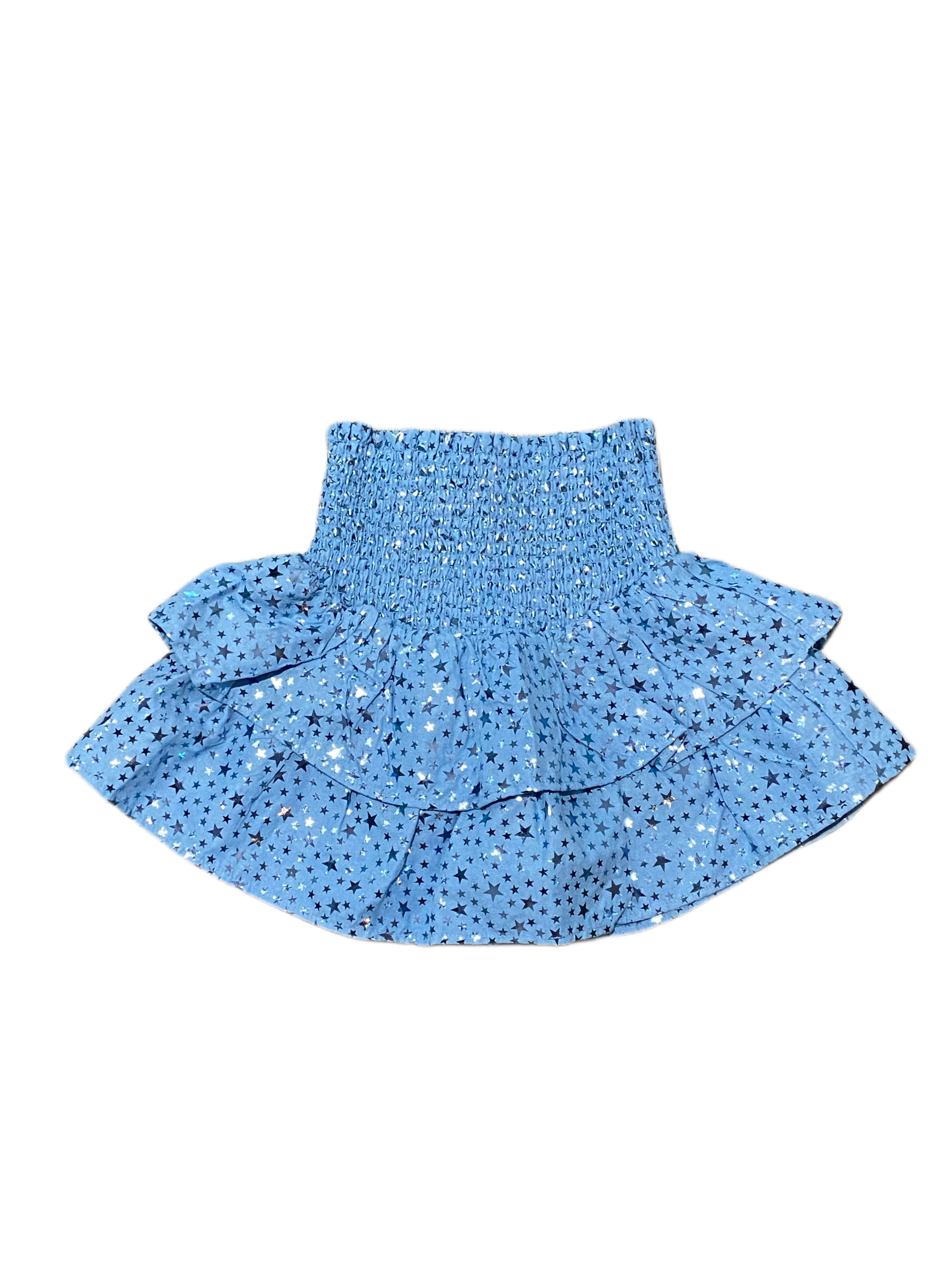 Kids Star Smocked Skort