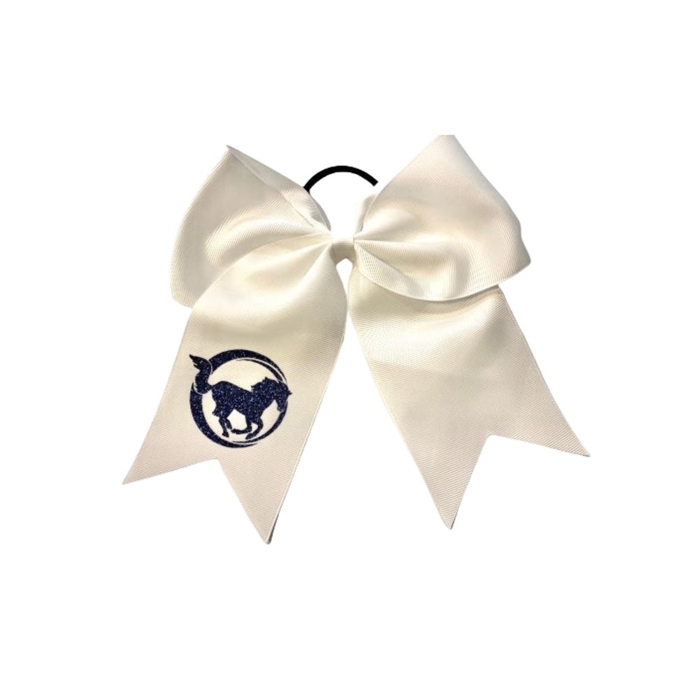 Mustang Cheer Practice Bows
