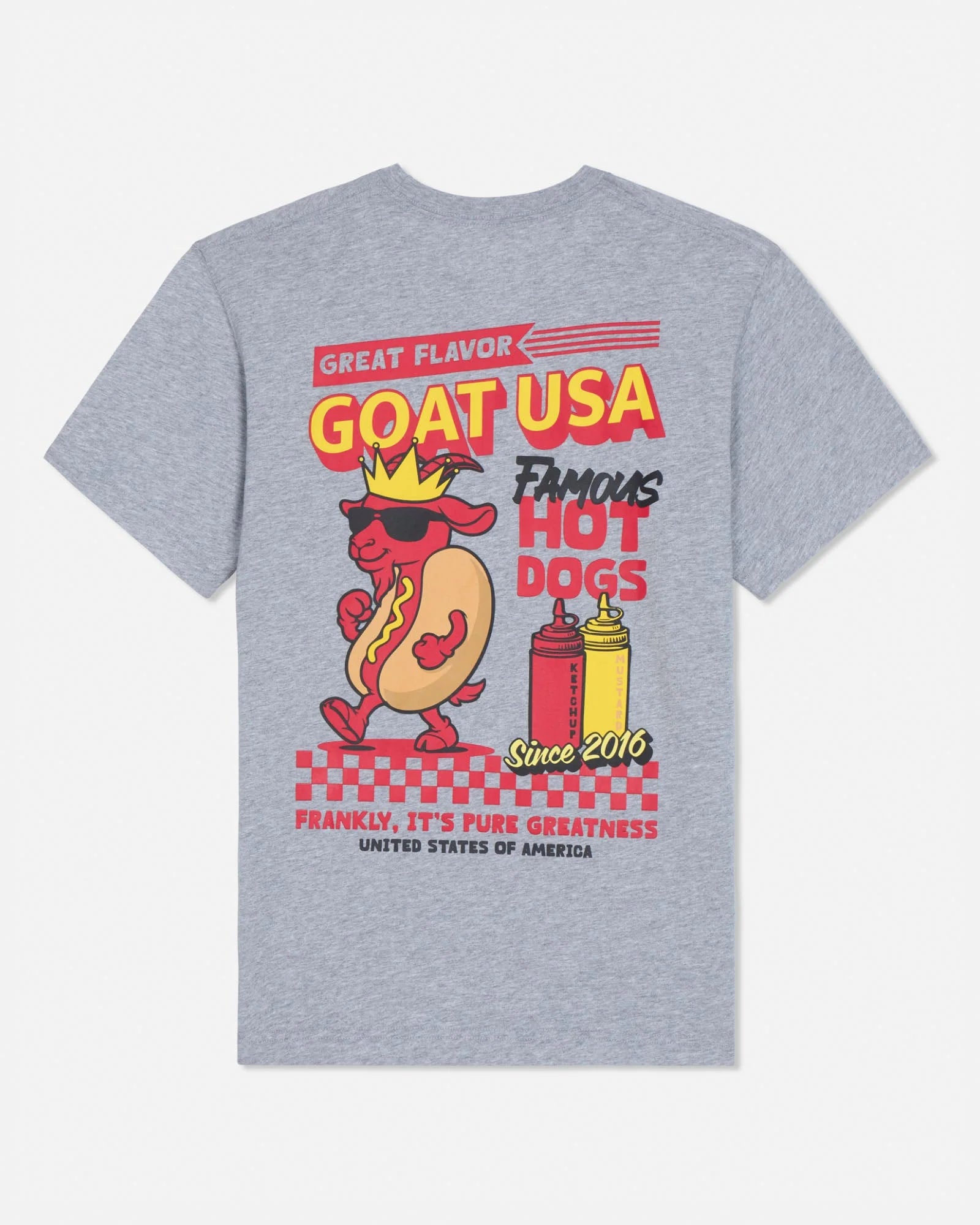 GOAT USA - Kids' Famous Hot Dogs T-Shirt