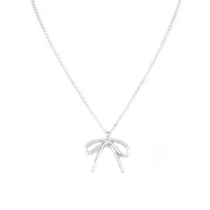 Bow Ribbon Pendant