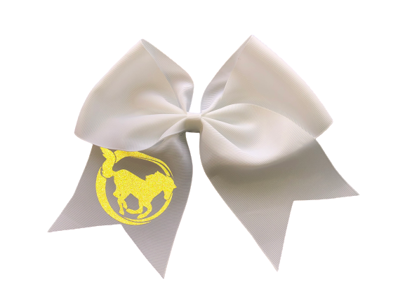 Mustang Cheer Practice Bows