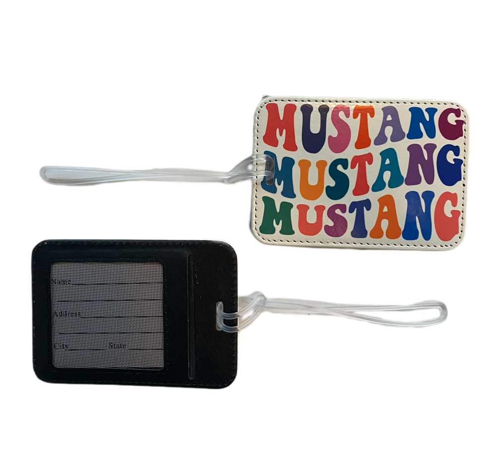 Retro Luggage Tag