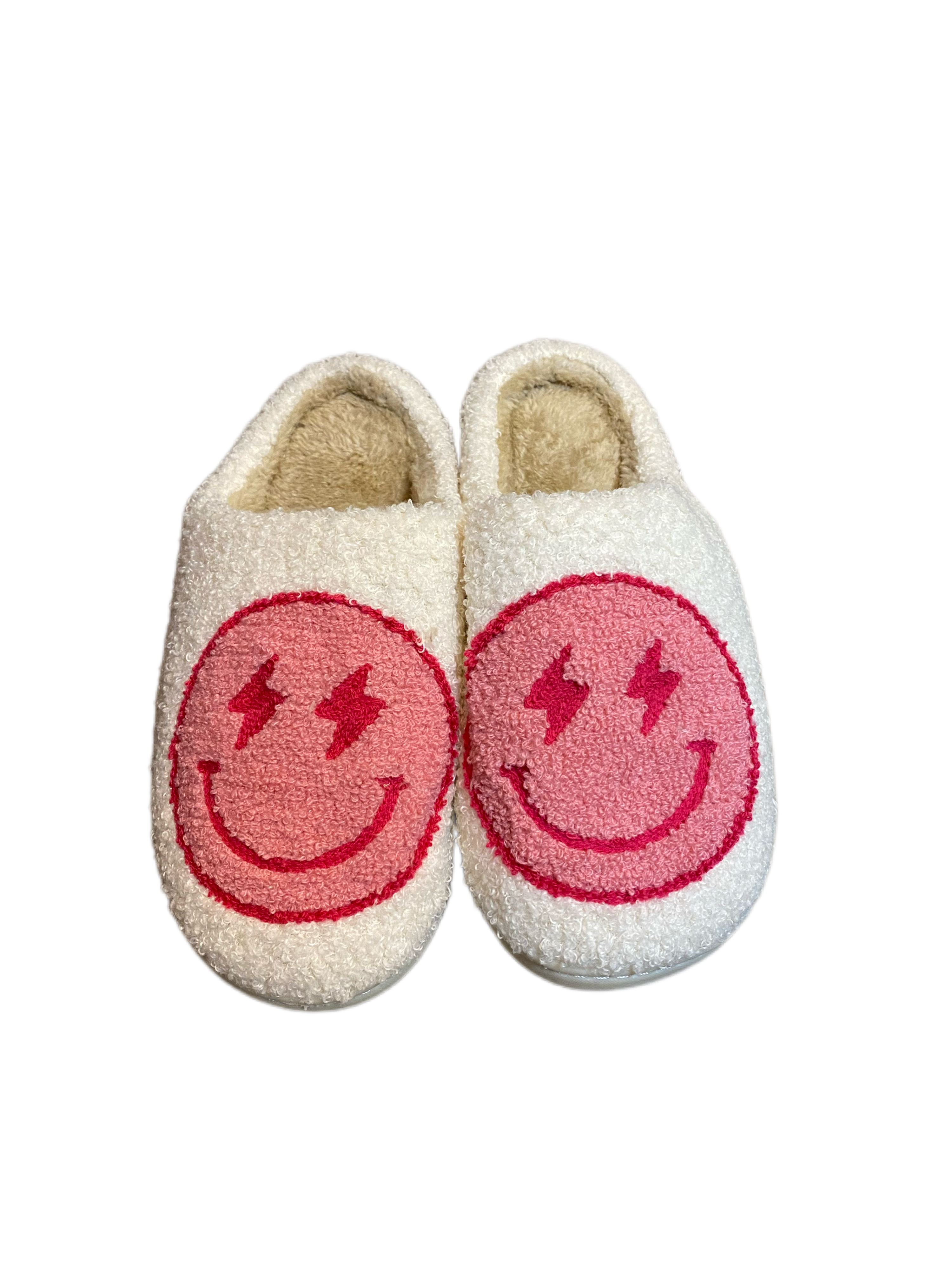 LIGHTNING SMILEY SLIPPERS