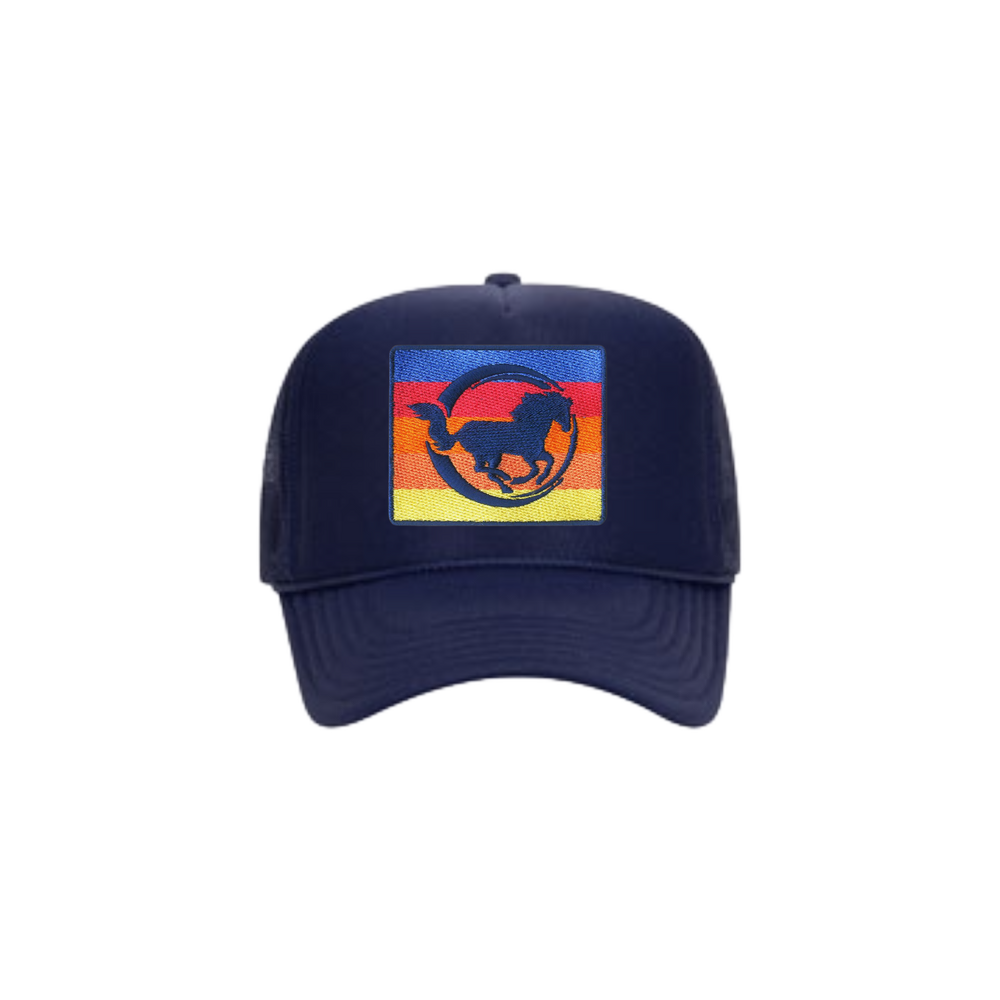 Mustang Nation Colorful Trucker