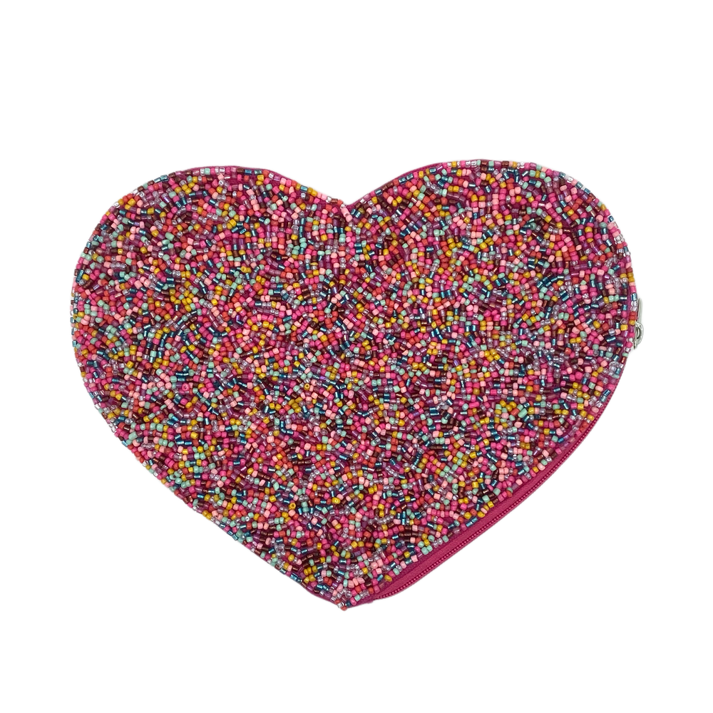 Sprinkles Heart Pouch
