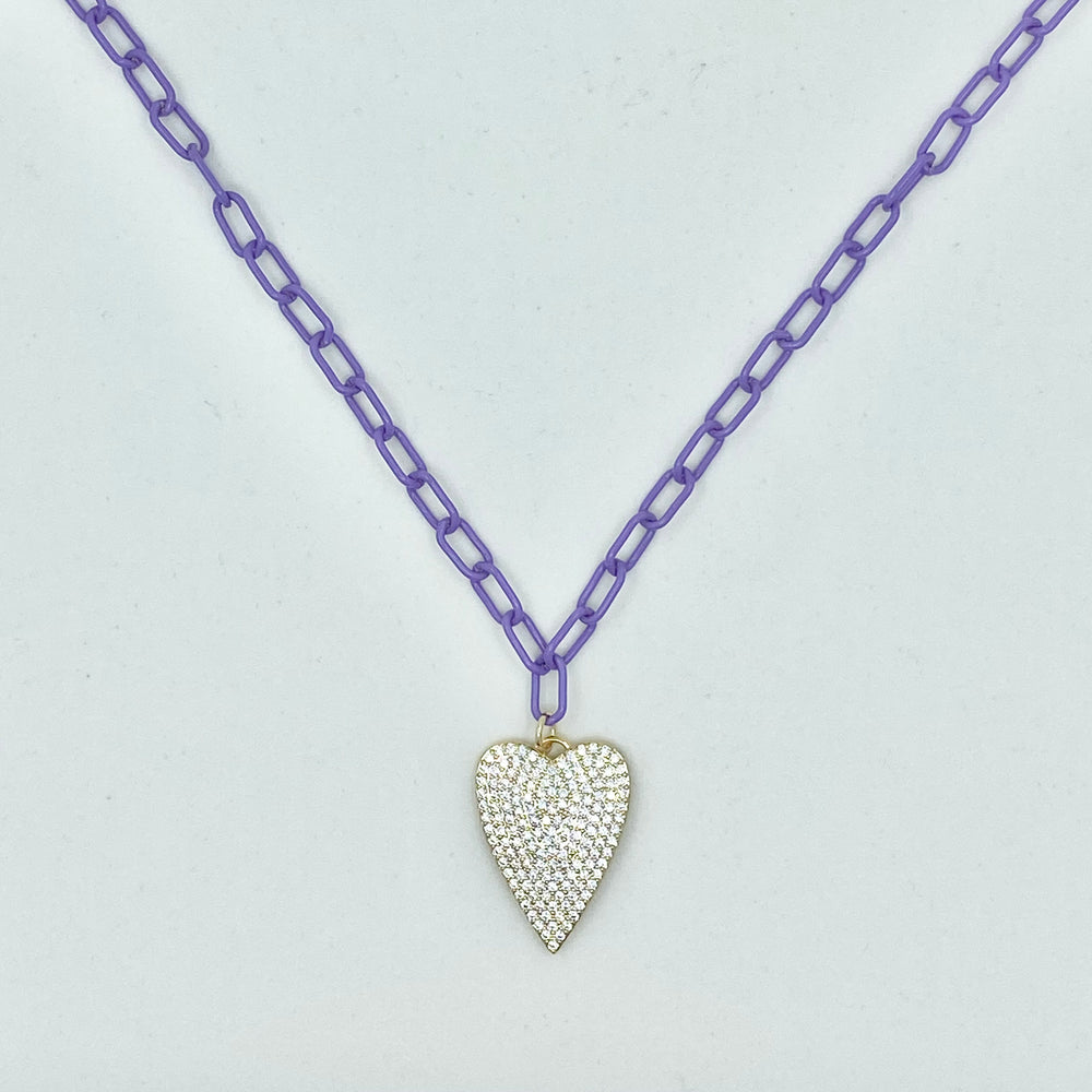 Crystal Heart Necklace