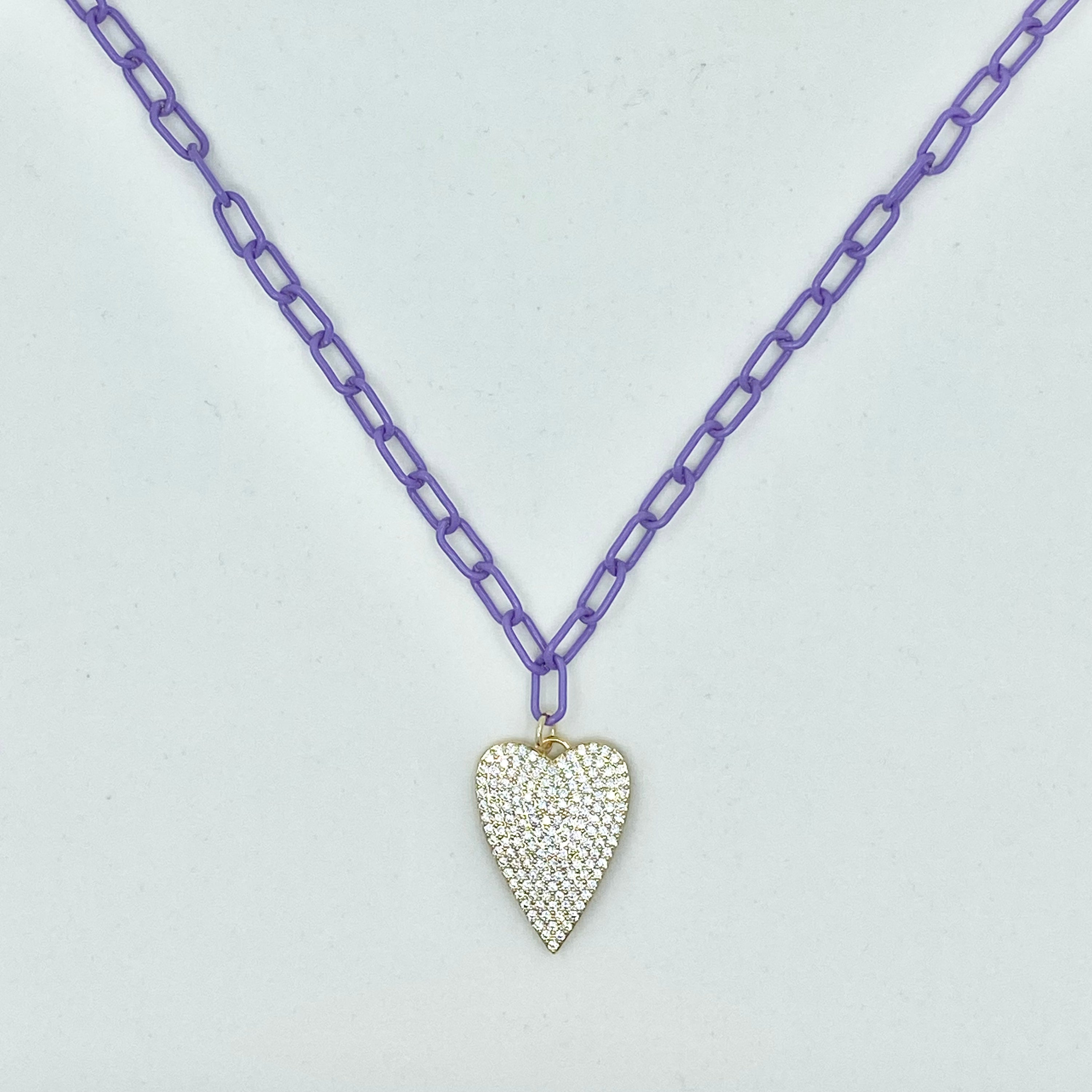 Crystal Heart Necklace